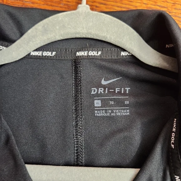 Nike Golf Women’s Black Tank Top Polo Shirt Size XL EUC dri fit - Picture 5 of 9